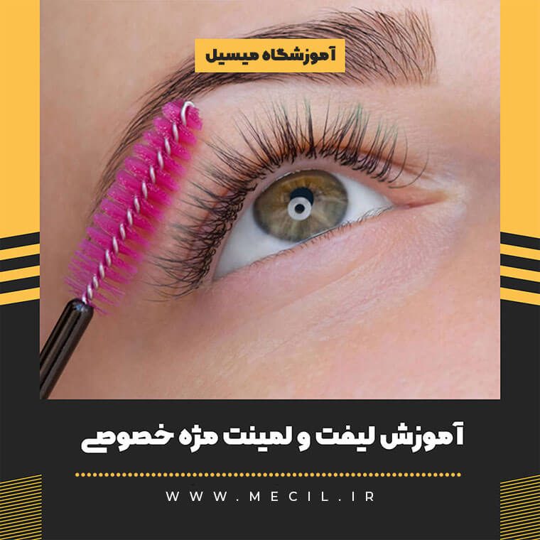 آموزش لیفت و لمینت مژه خصوصی