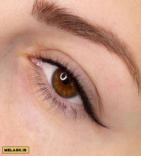 اکستنشن مژه خط چشمی