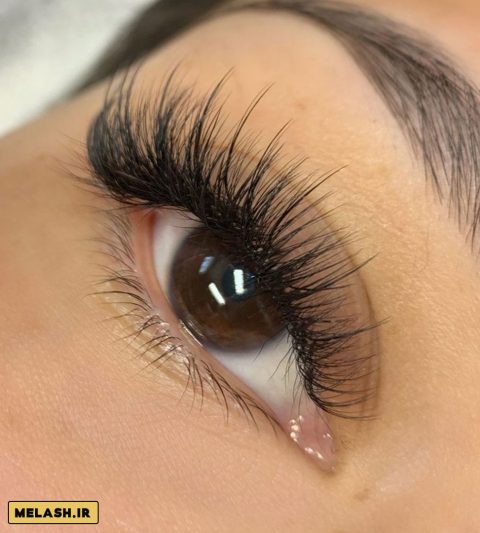 اکستنشن مژه کیم کارداشیان